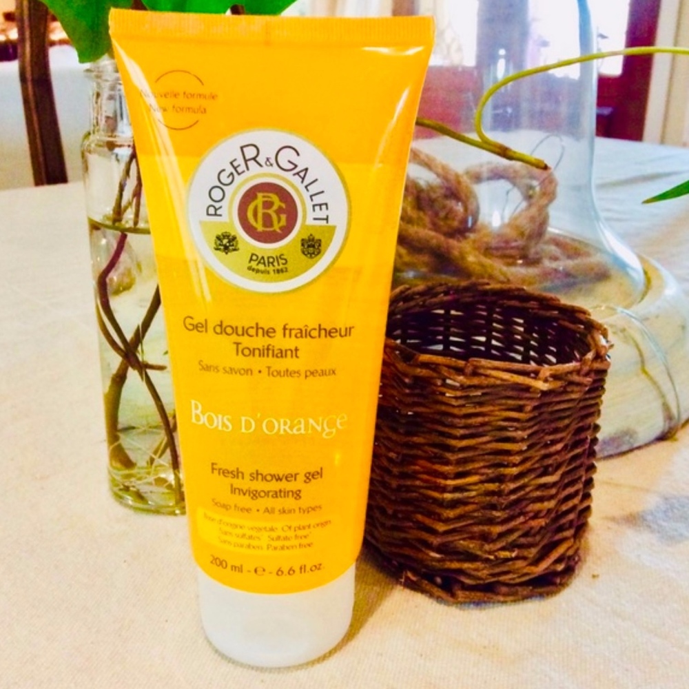 Roger&Gallet shower gel, Bois d’Orange